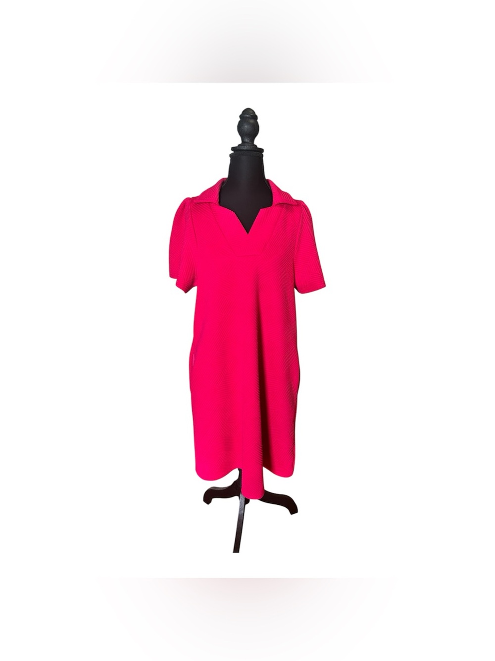 "See and Be Seen" Textured Dress